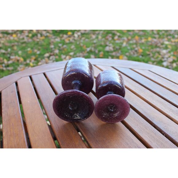 Vintage Wine and Water Glasses / Hand Blown Bubble Glass / Barware / Cocktails - Picture 7 of 8